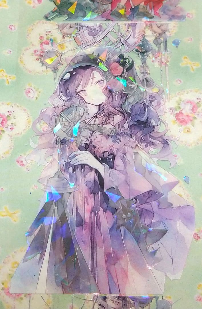 廃盤品✩J846＃机械木偶(贝壳光)十五行詩切り売り海外人物女の子AIマステ