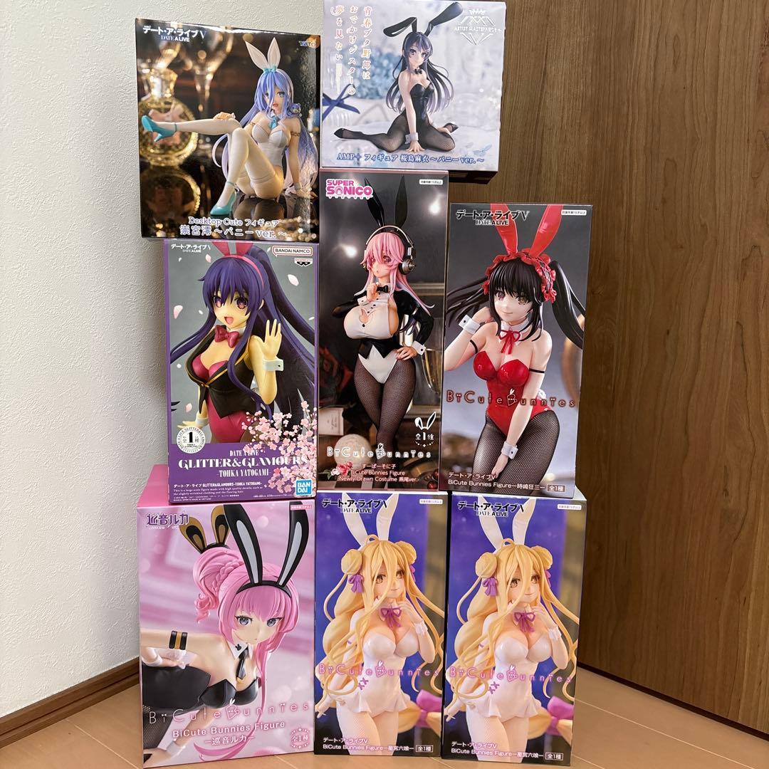 美少女バニーフィギュアまとめ売り