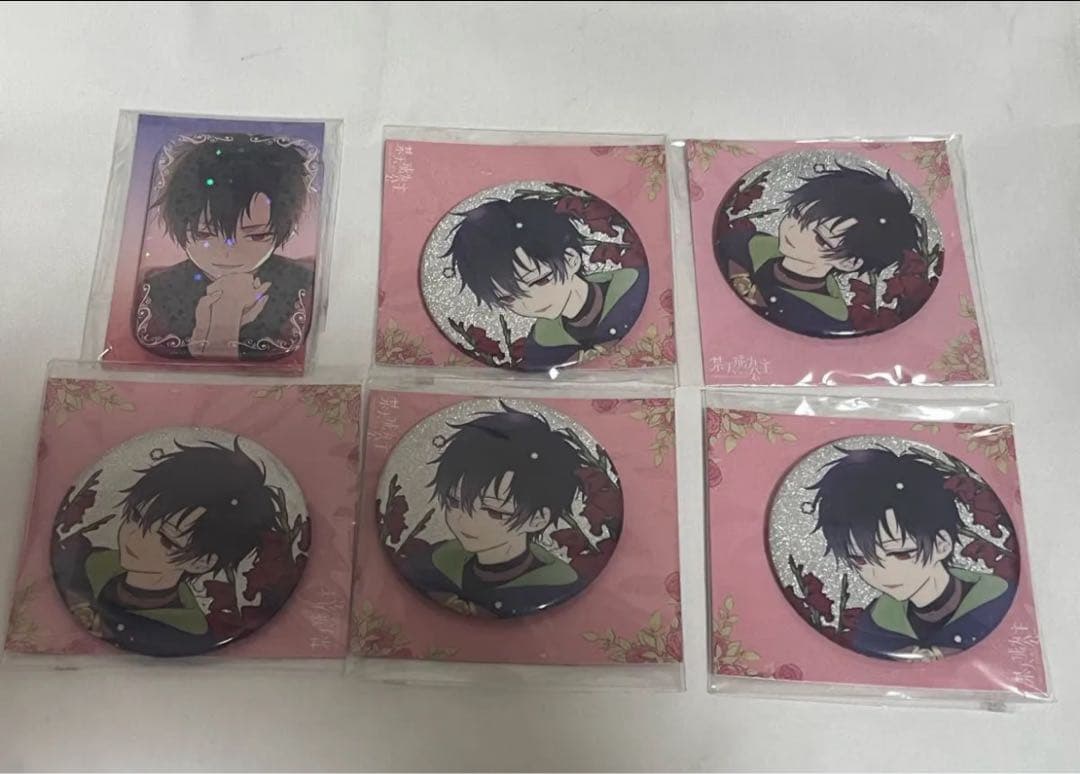 ある日お姫様になってしまった件について ルーカス 缶バッジ ある姫