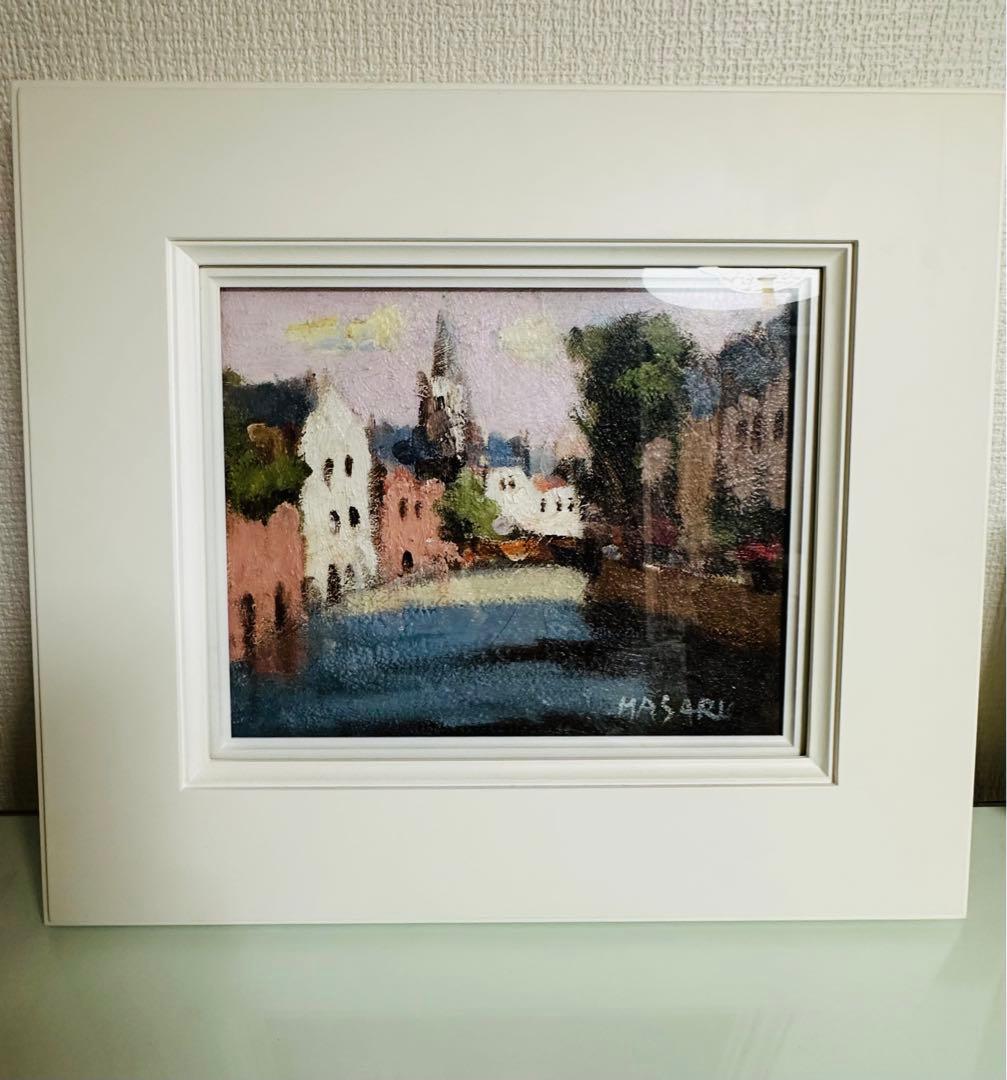 中村 勝　油絵　F６号　コルマール