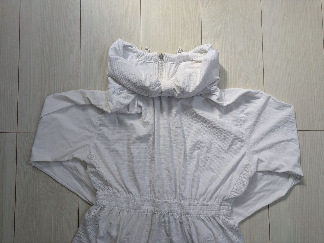 MASTERBUNNYEDITION フード付きメッシュジップジャケット S