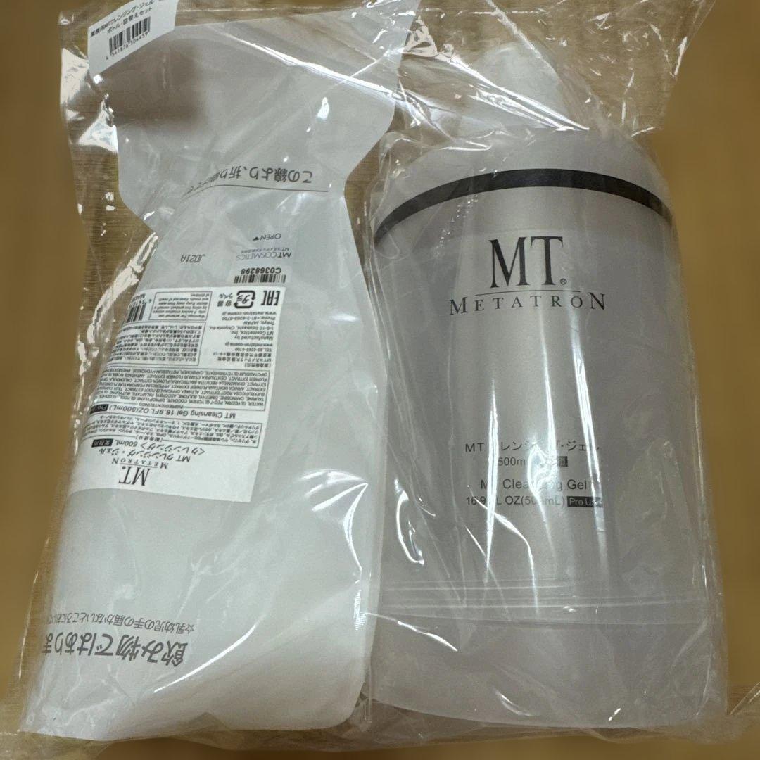 新品未使用MT クレンジングジェル 業務用 500ml ボトル付