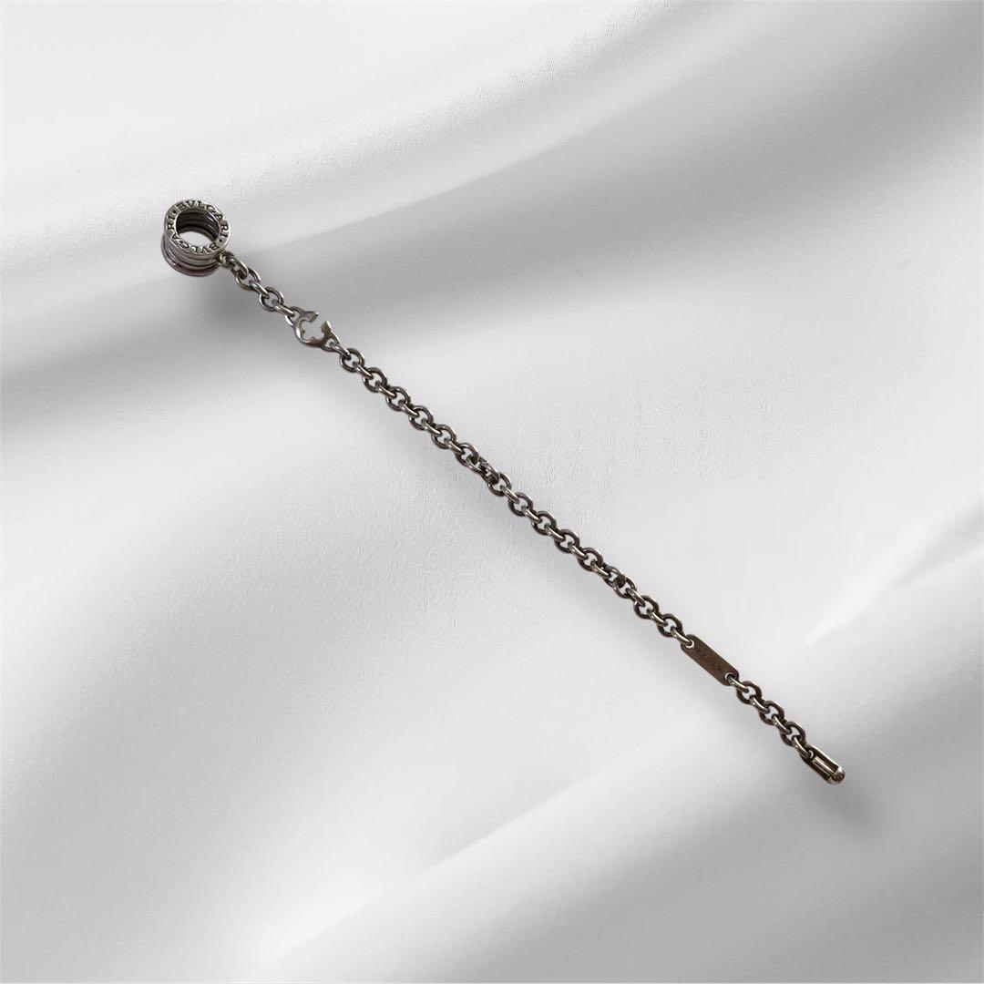 BVLGARI（ブルガリ）ロゴチャーム キーチェーン　　　　　　箱付き　925