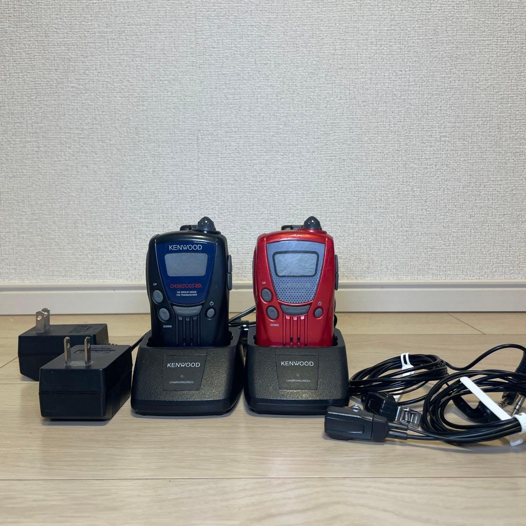 KENWOOD トランシーバー 2台セット