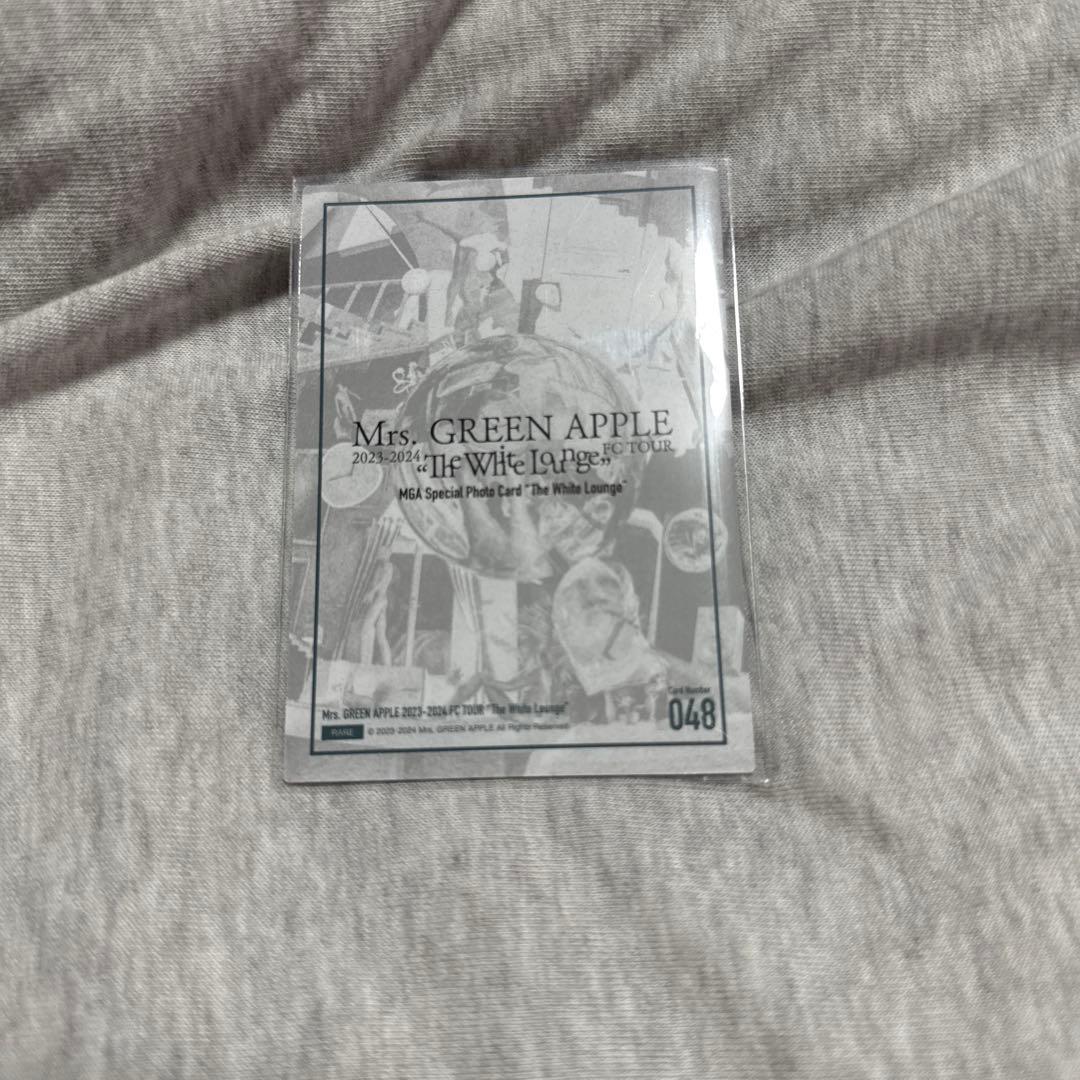 Mrs.GREEN APPLE フォトカード　ホワイトラウンジ　048 レア
