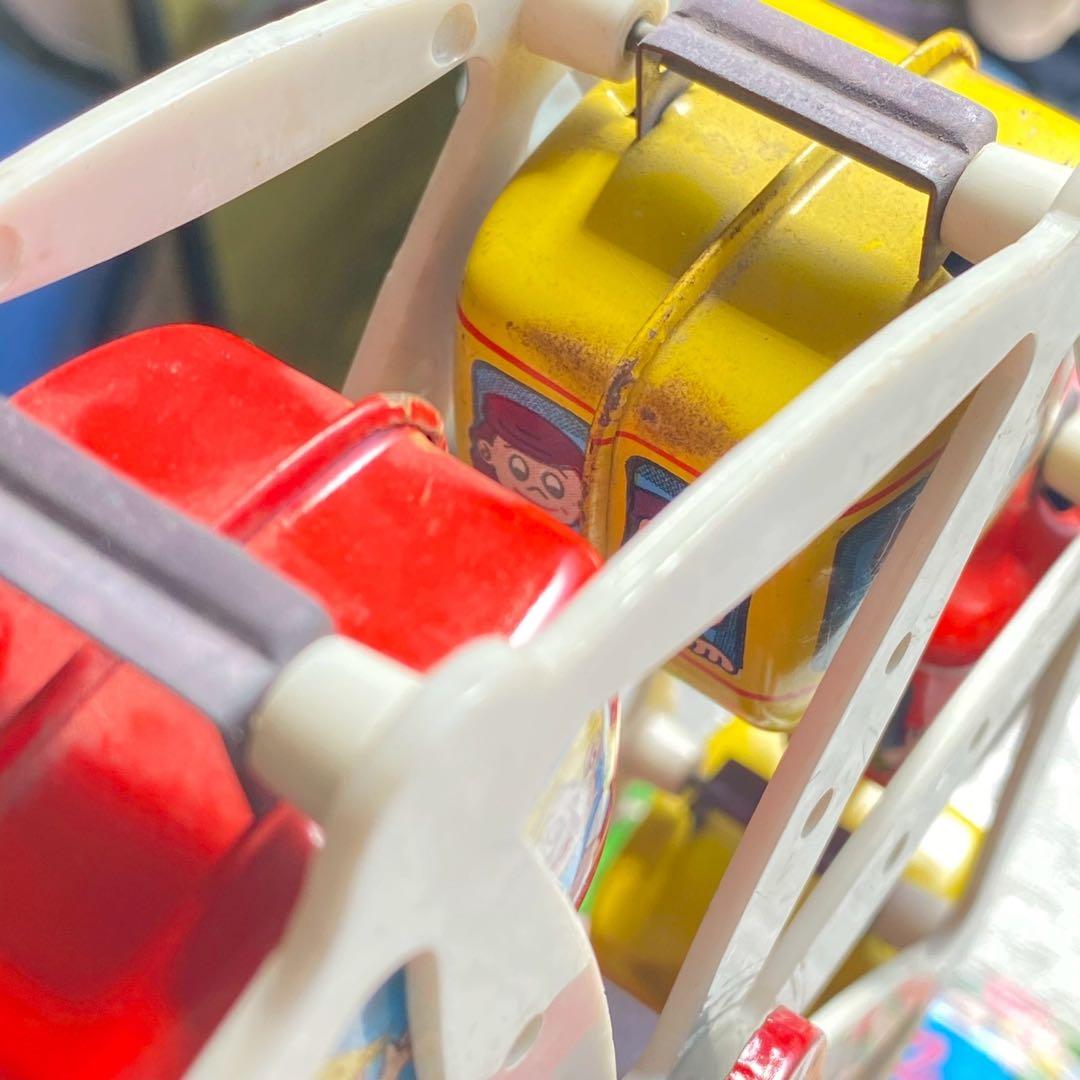 ゆめぷう＊希少 レア ブリキ 観覧車 アンティーク インテリア 昭和レトロ