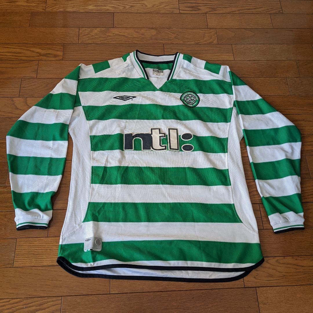 セルティック　Umbro 長袖ユニホーム　サイズL