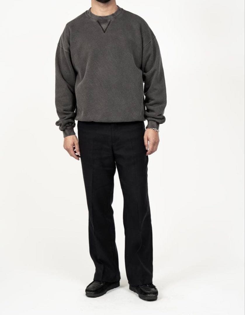 新品✨OVY Pigment Damage Crew Neck Sweat L