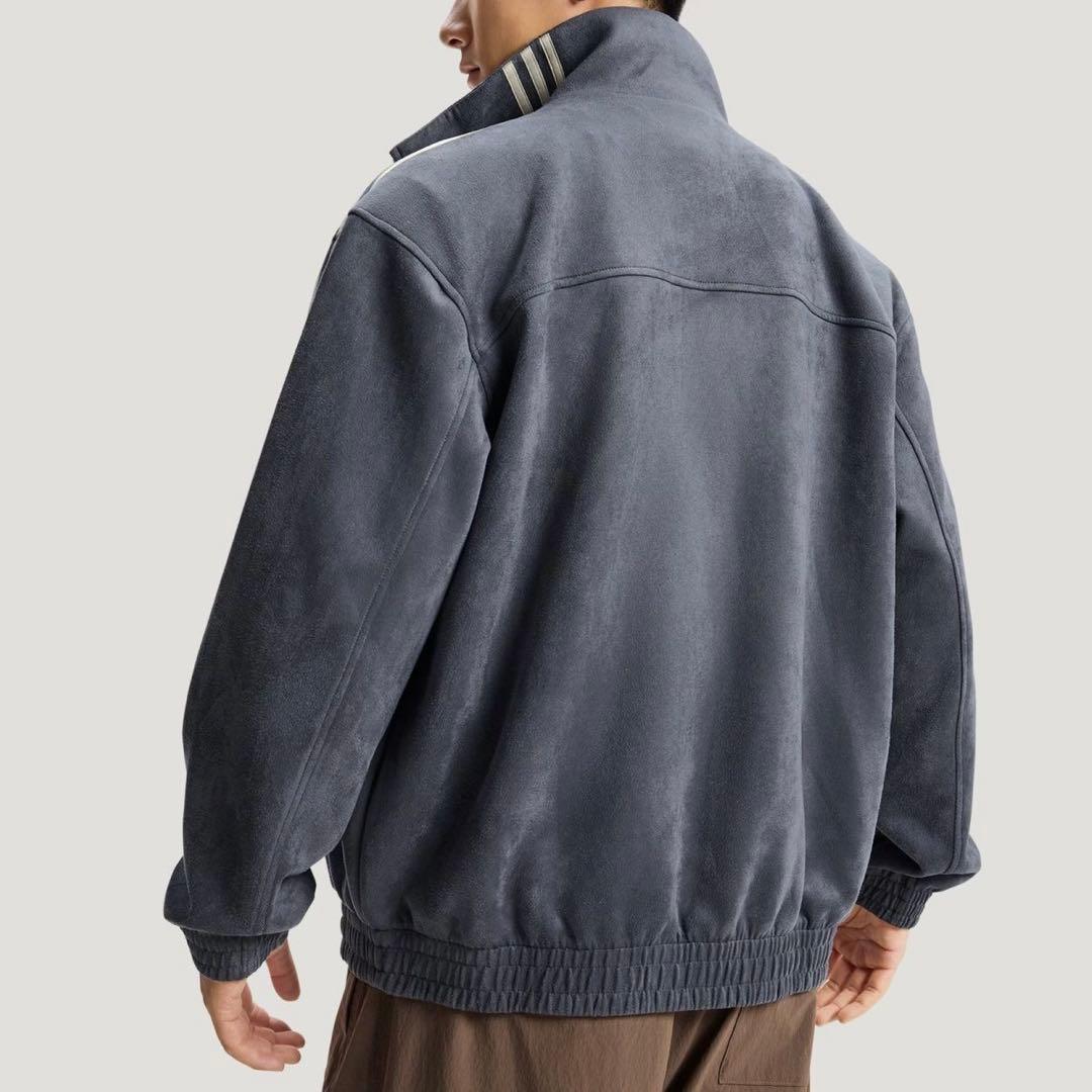 adidasアディダス 中国限定 蛇年 グレー ハイネックジャケットL