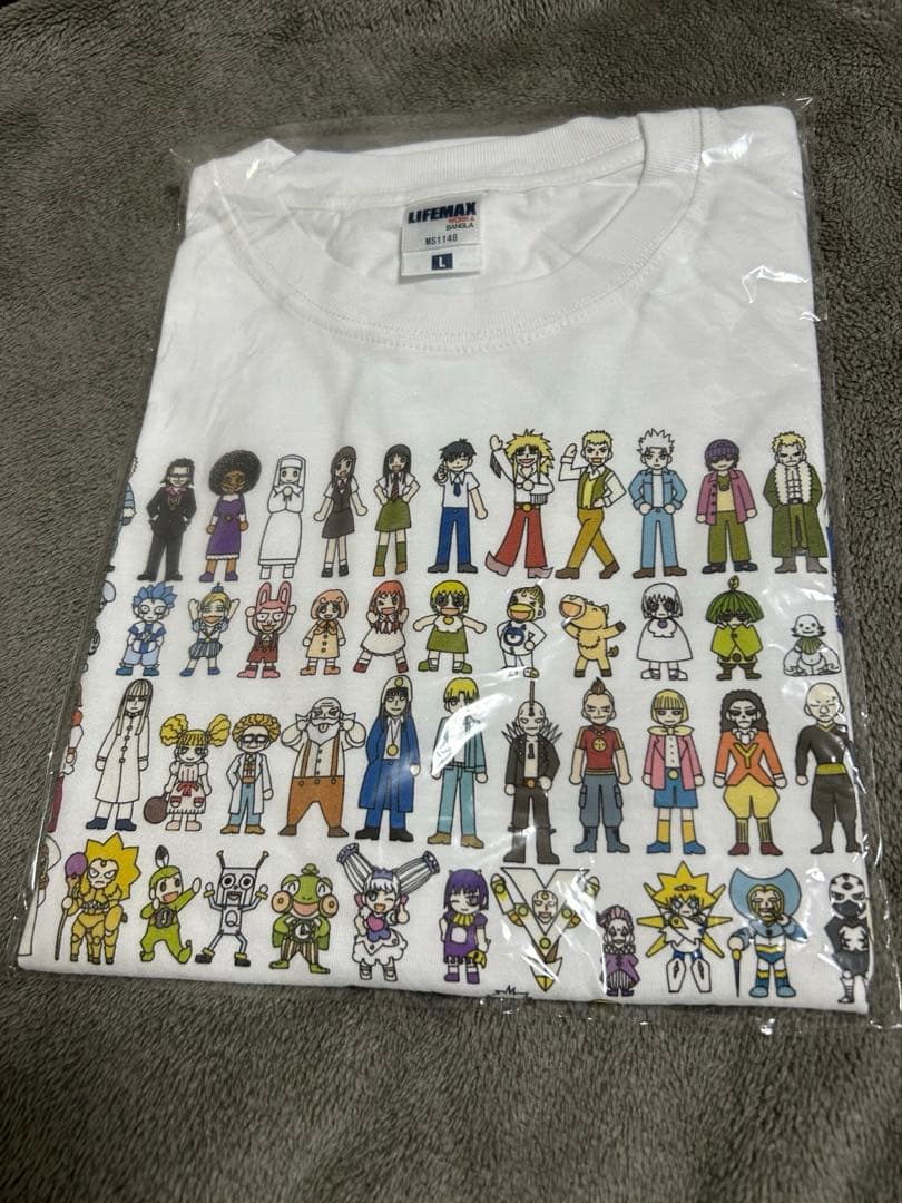 金色のガッシュ!! 雷句誠原画展 ミニキャラクター集合 Tシャツ 新品未開封
