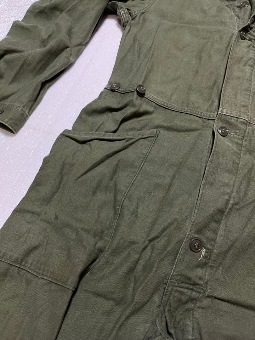 【vintage】アメリカ軍 70's カバーオール オールインワン ミリタリー