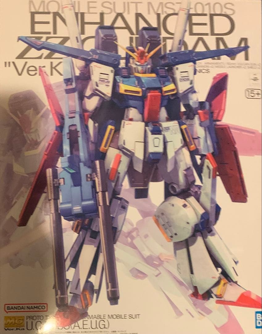 MG 1/100 強化型ダブルゼータガンダム Ver.Ka ZZガンダム　新品