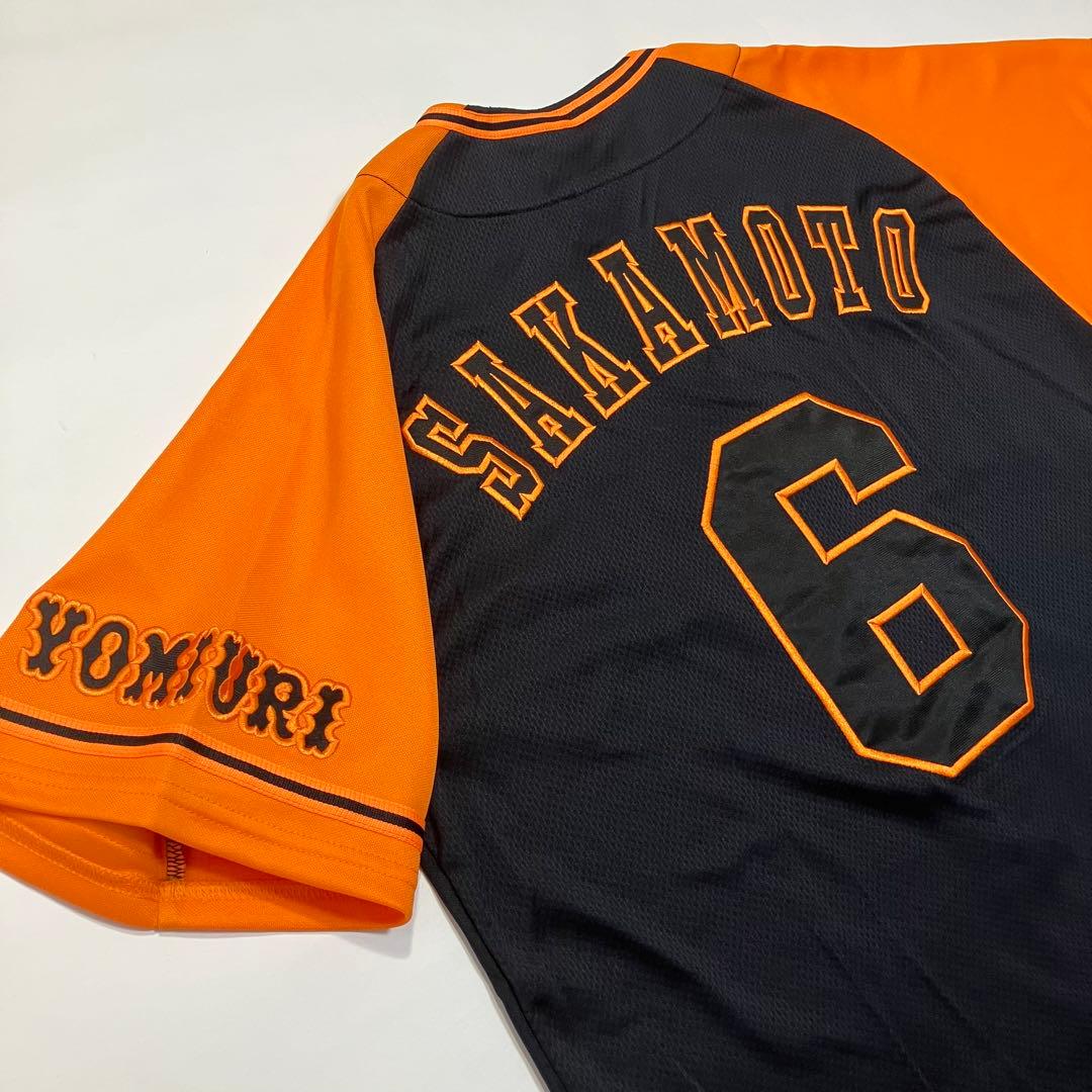 坂本勇人 読売ジャイアンツ 巨人 橙魂ユニフォーム 2019 刺繍　Mサイズ