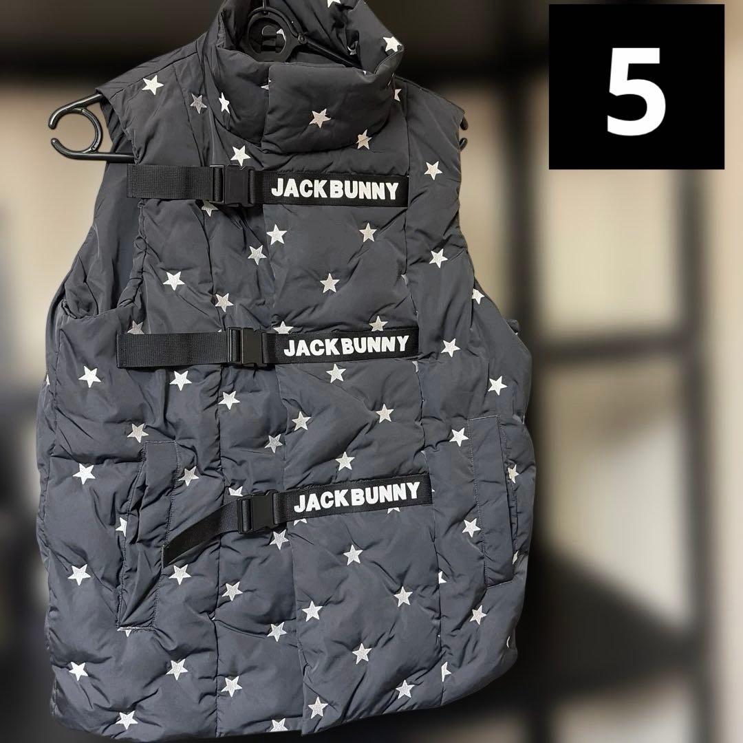 ジャックバニー　ダウンベスト　メンズ　5 ゴルフ　ウエア