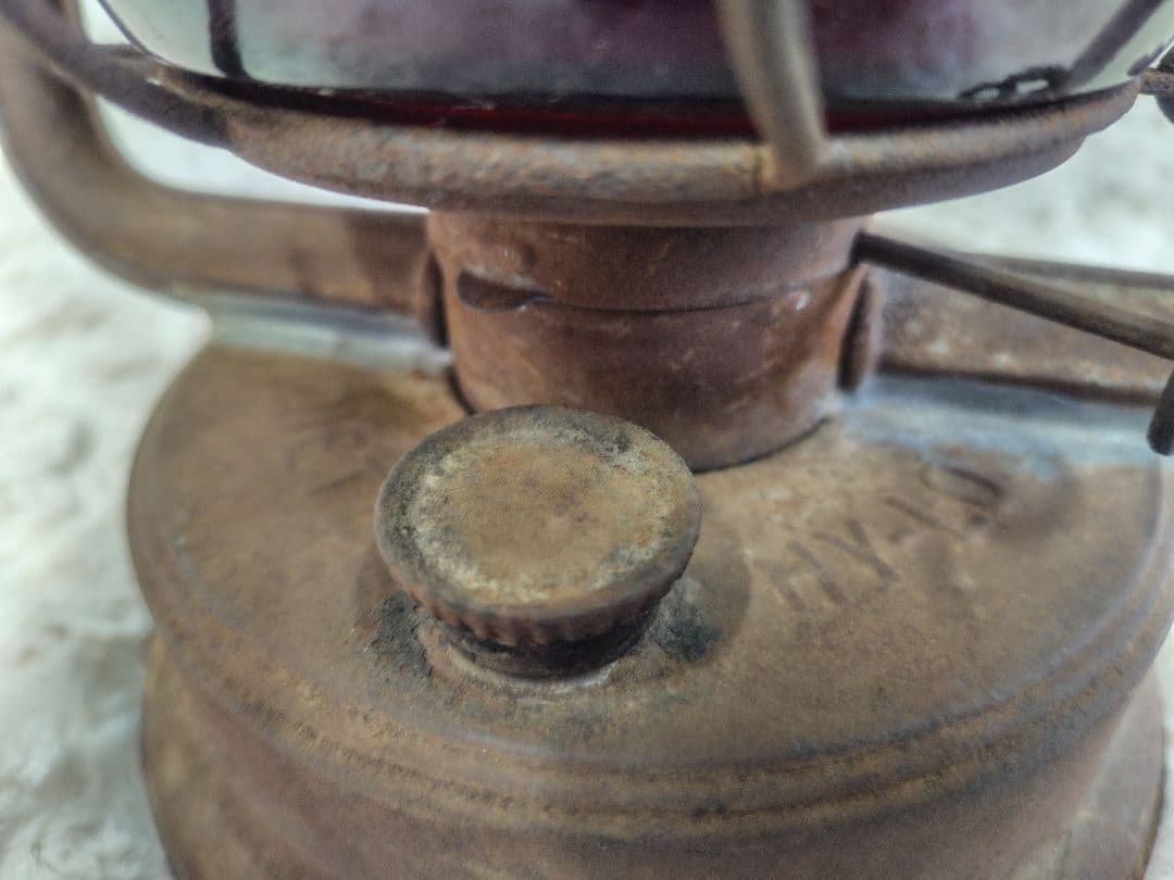 Dietz デイツランタン 赤グローブ アンティーク ヴィンテージランタン