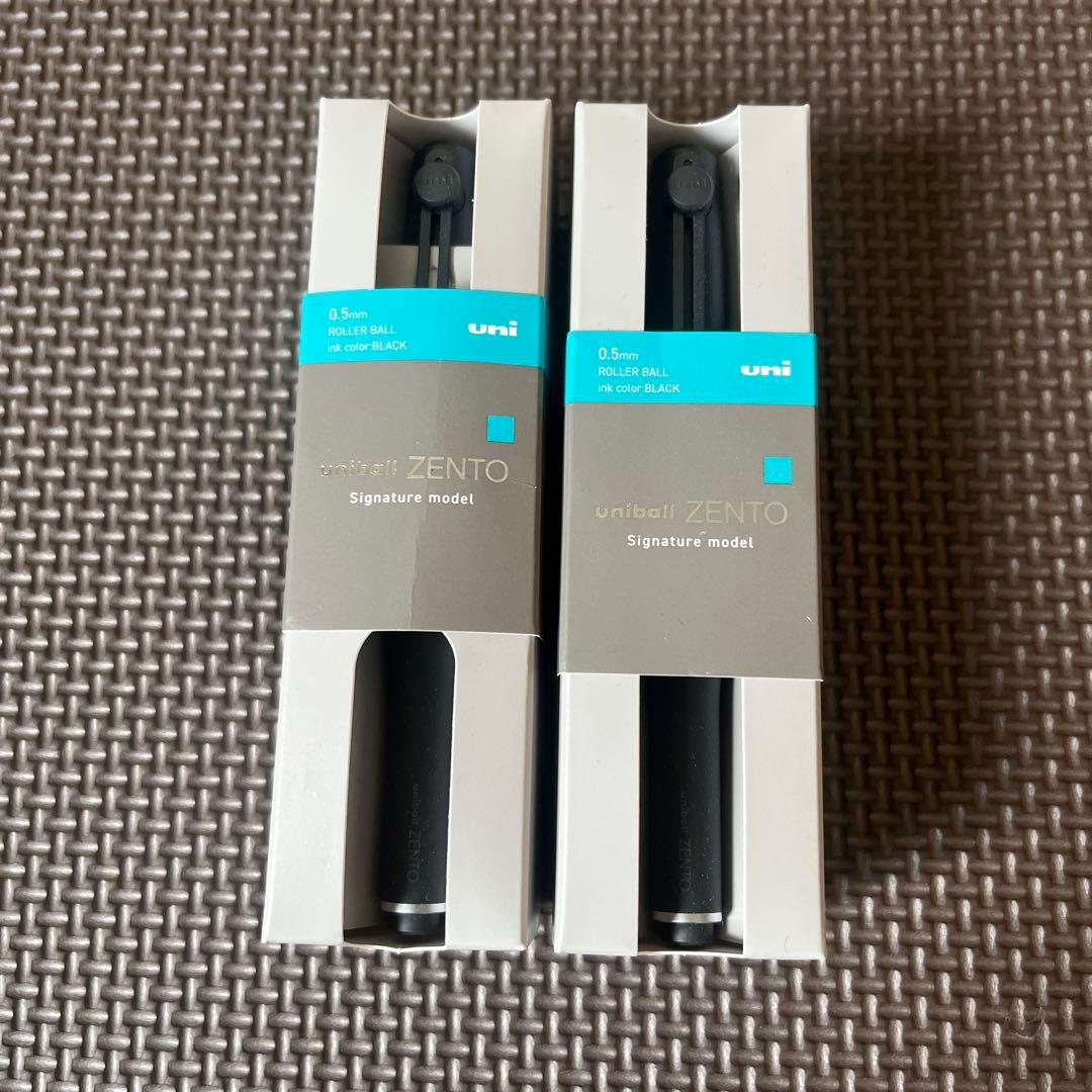 三菱鉛筆 uniball ZENTO ゼント シグニチャーモデル 2本