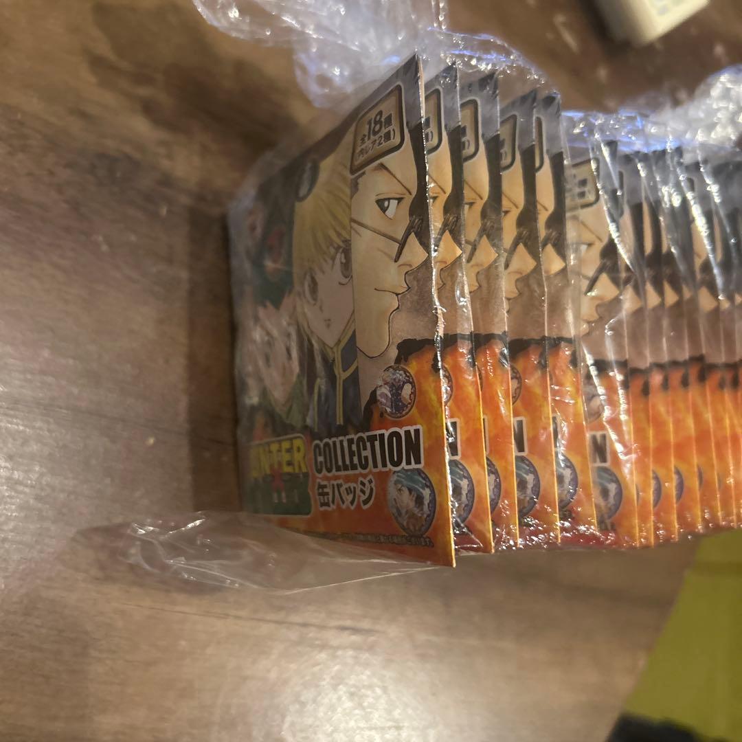 HUNTER×HUNTERハンターハンター コレクション缶バッジ コレ缶 18点