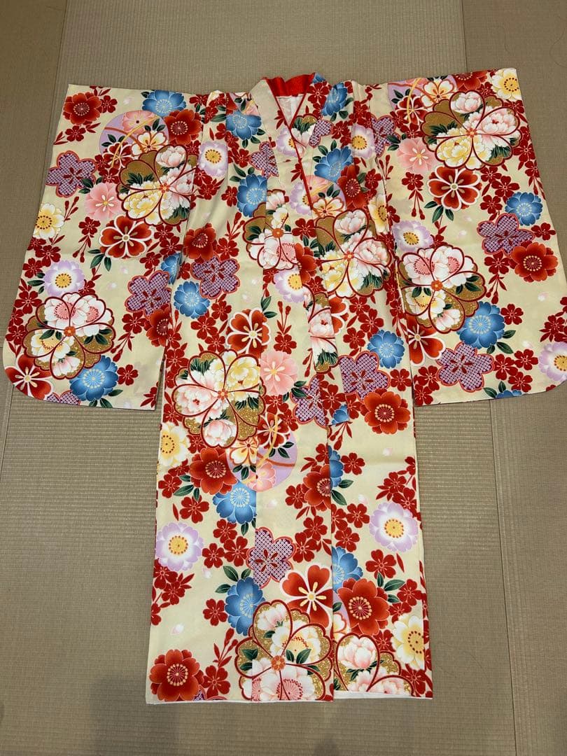 七五三着物7歳　フルセット