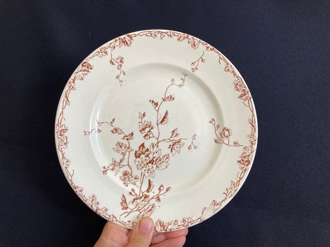 リュネビル窯 コンポティエ フランスアンティーク