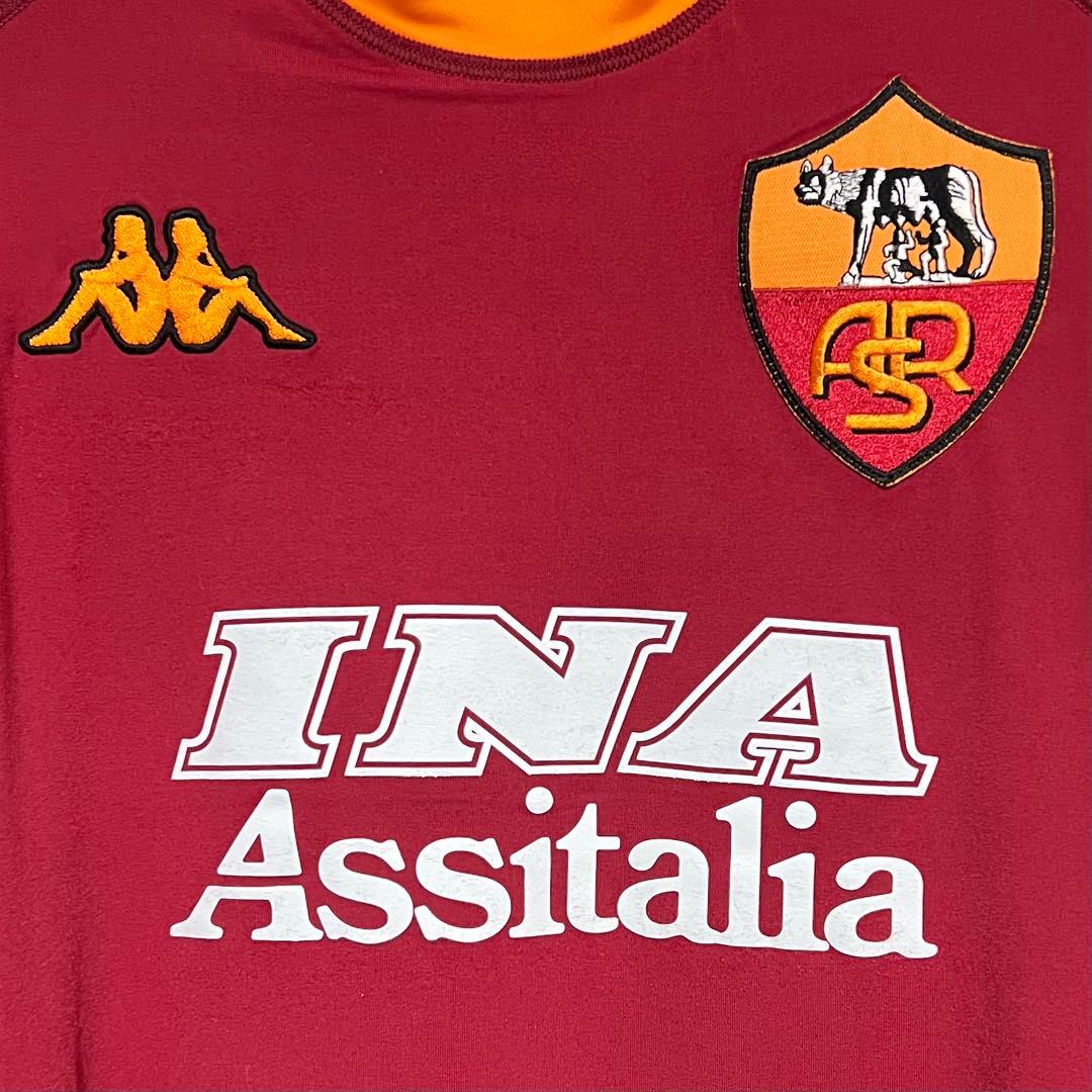 【新品/タグ付き】00/01 ASローマ ♯8 中田英寿 【XLサイズ】長袖