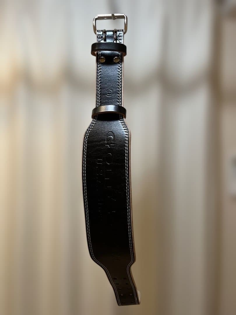 ゴールドジム　EXレザーベルト　Sサイズ