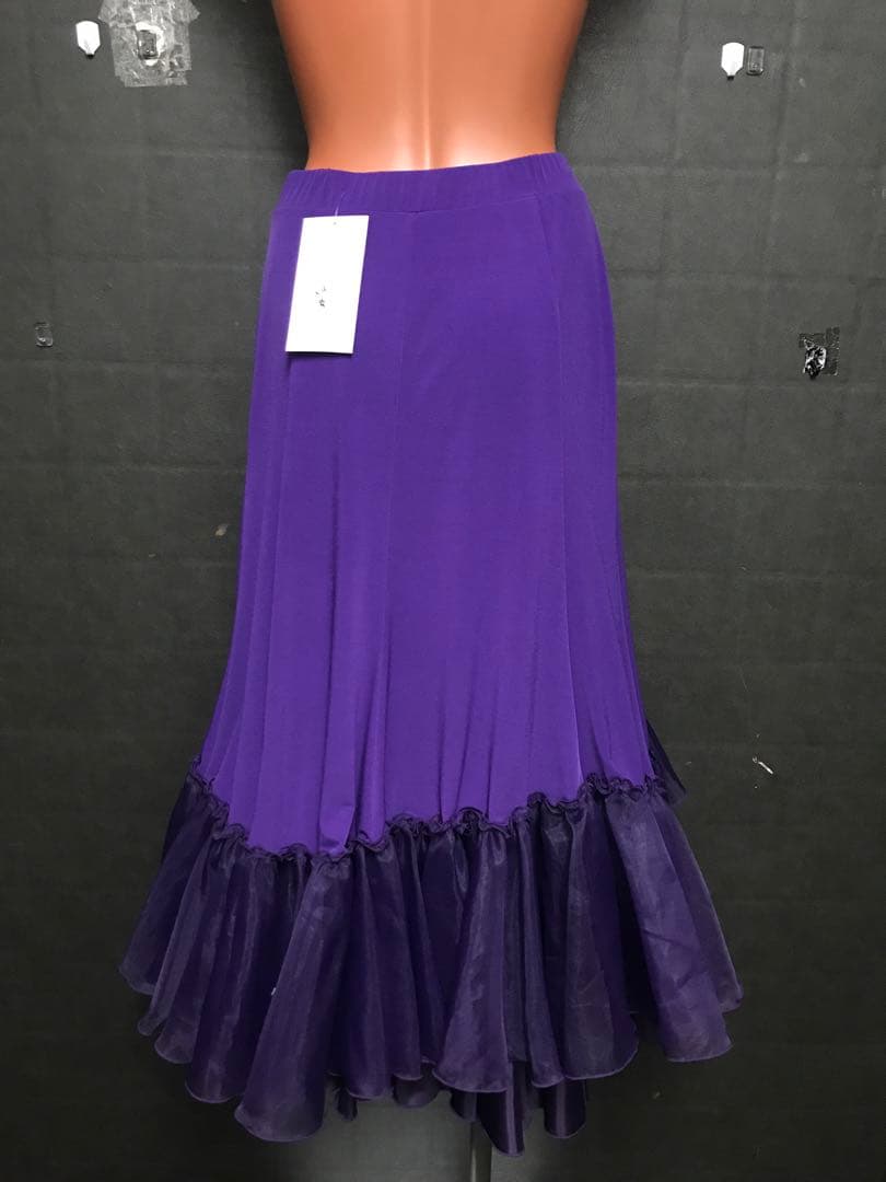 【チャコット】紫スカート3671(新品)