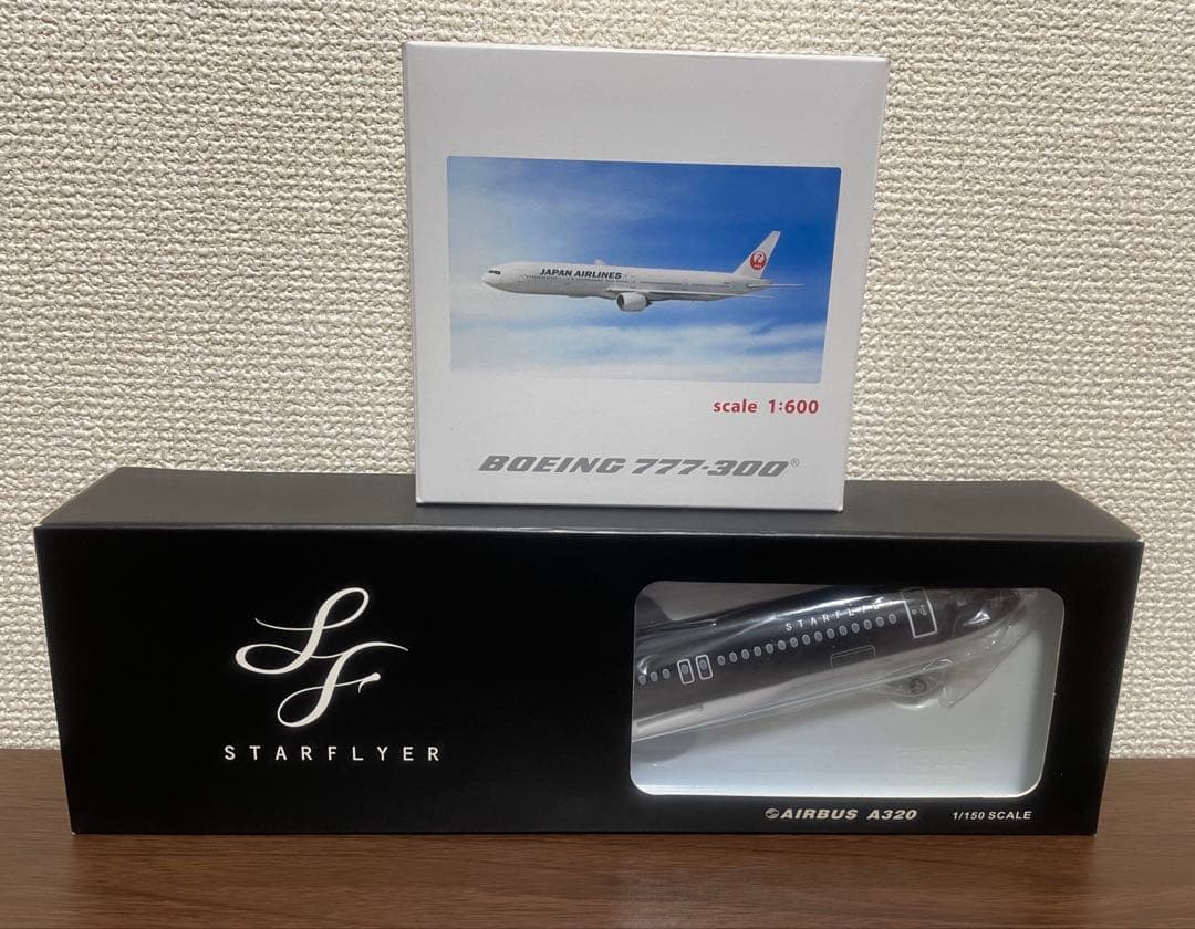 オマケ付き スターフライヤー A320 1/150 モデルプレーン