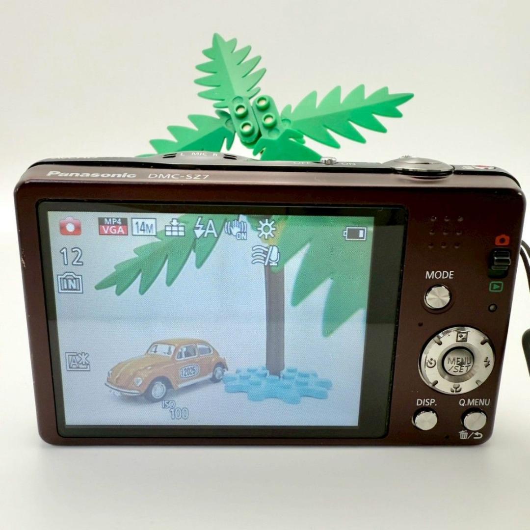 【箱付：動作OK】Panasonic LUMIX DMC-SZ7 9415