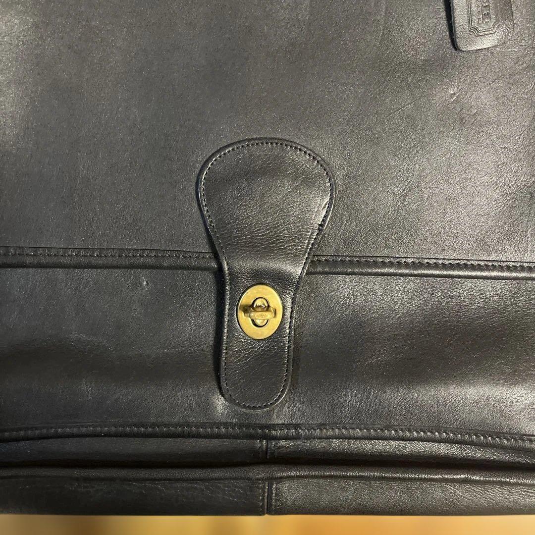 OLDコーチ　COACH ターンロックブリーフケース　ブラック
