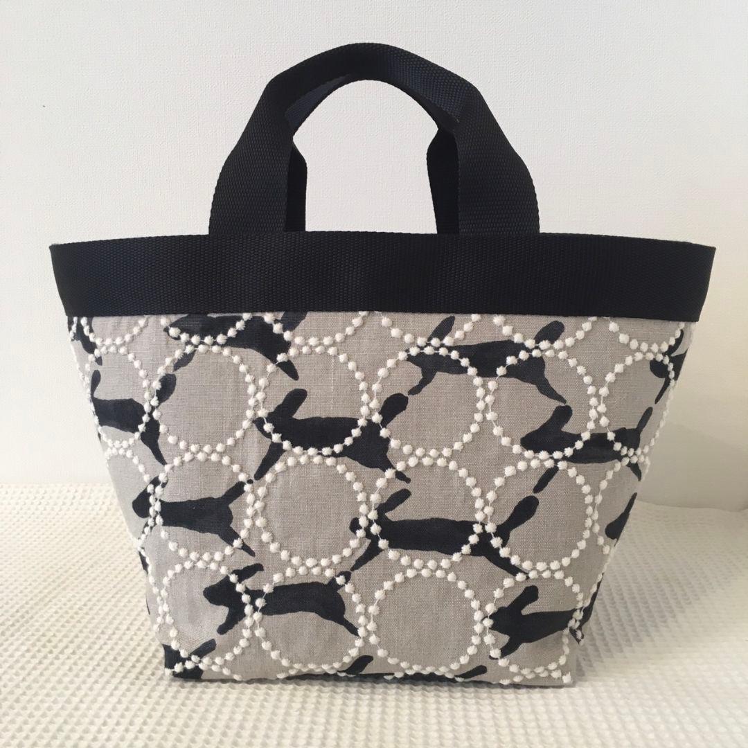ミナペルホネン ハンドメイド トートバッグ runrunrun タンバリン
