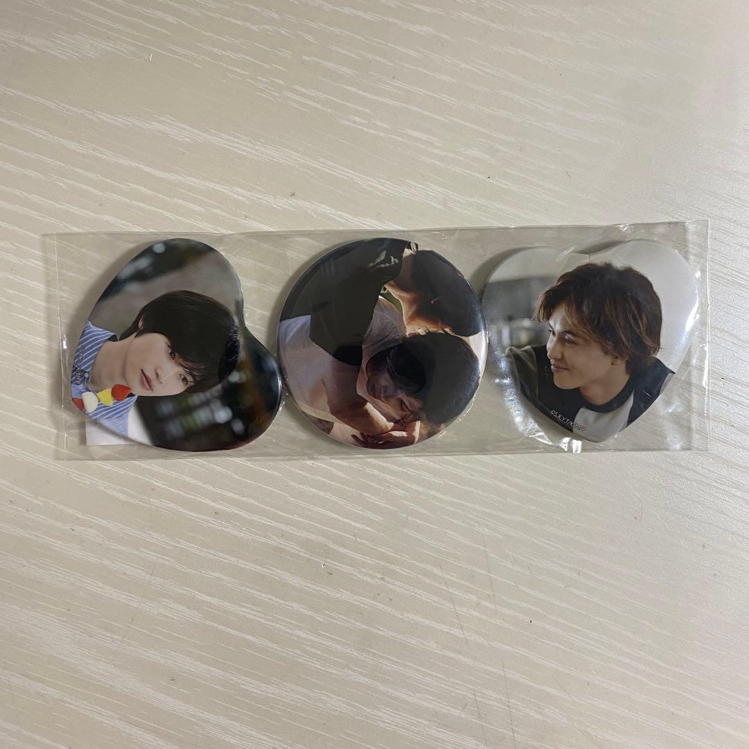 みなと商事ランドリー　西垣匠　缶バッジ