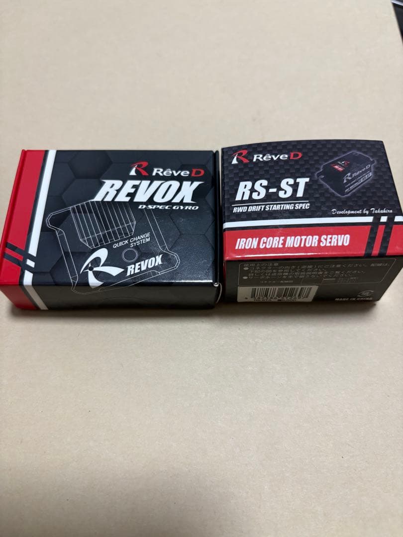 ReveD REVOX & RS-ST サーボ、ジャイロセット　新品未使用