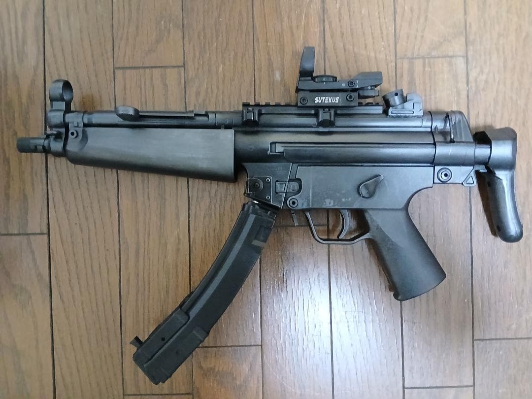 東京マルイ MP5A5 ドットサイト 純正多弾マガジン付き 可変ホップ