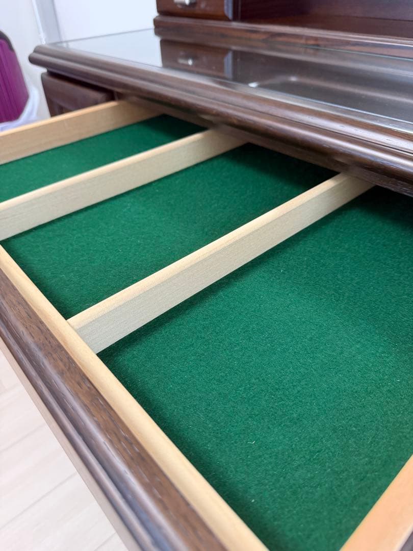 週末限定値下げ！大川家具 ドレッサー 鏡台 引き出し付き ウォルナット