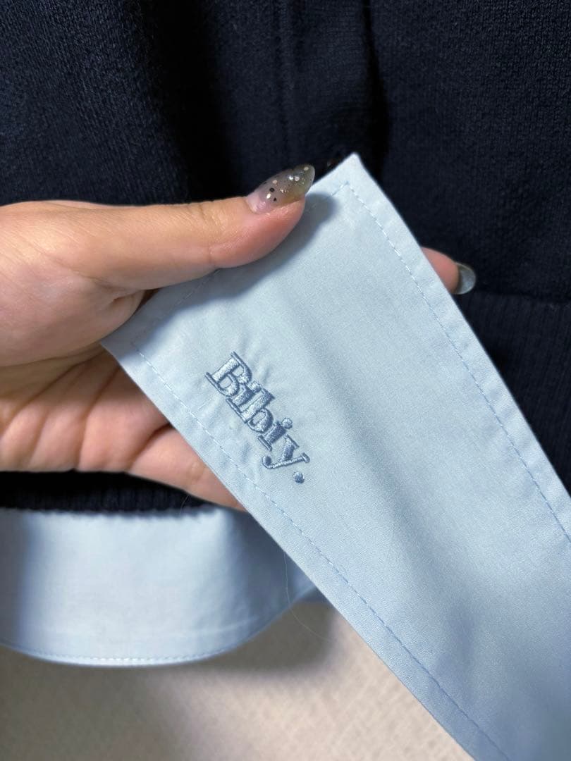 【正規品】Bibiy ANGELIQUE KNIT ネイビー