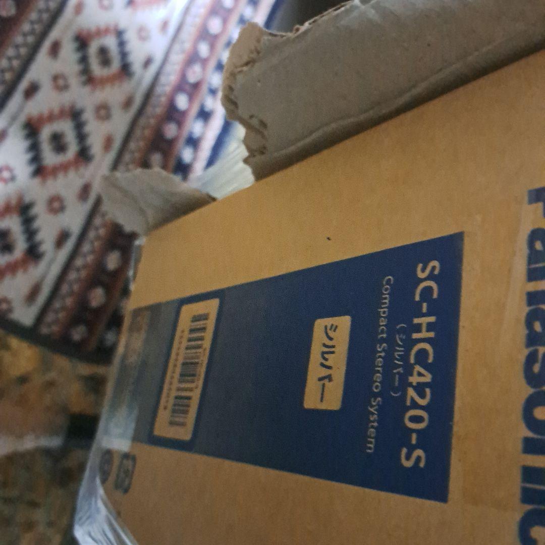 【展示品】Panasonic SC-HC420-S コンパクトステレオシステム