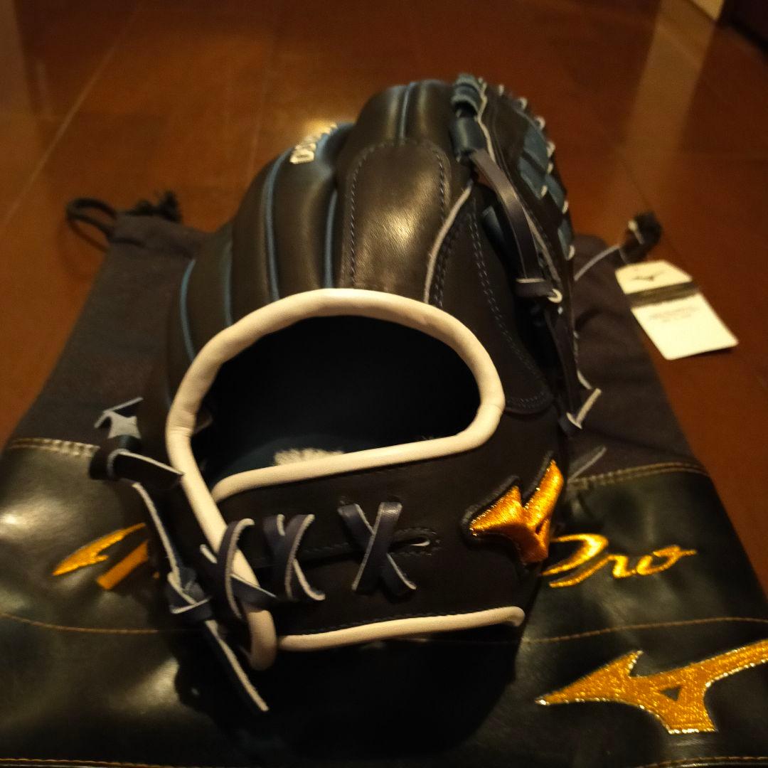 sinku【新品未使用】ミズノプロ内野AXI1型硬式グローブ波賀JAPAN