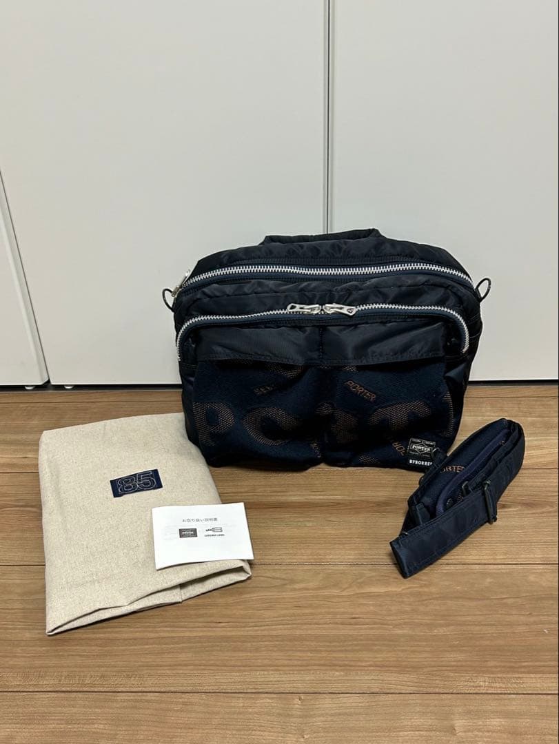 PORTER BYBORRE ショルダーバッグ ネイビー