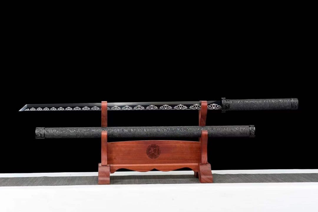 【闇夜の行者】 古兵器 武具　刀装具　日本刀　模造刀 居合刀