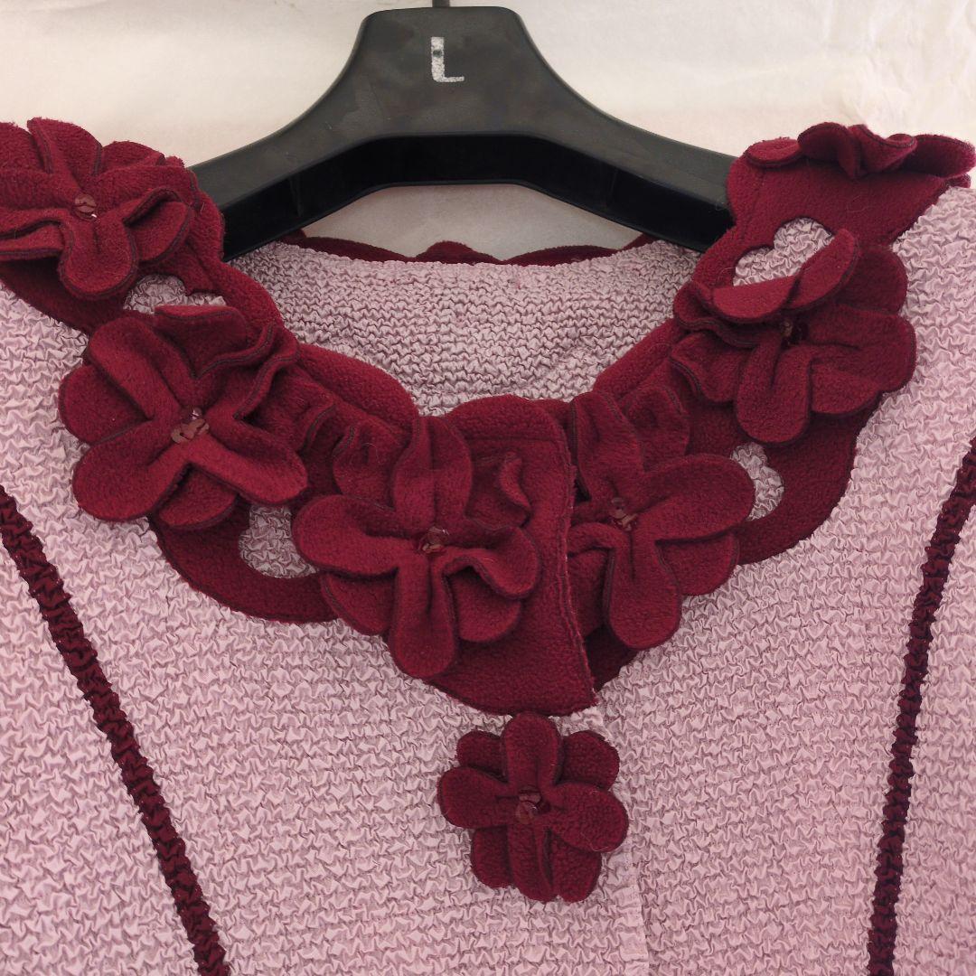 ⭐本日のみ一割引⭐ノコオーノさん☆花モチーフ 長袖　ジャケット