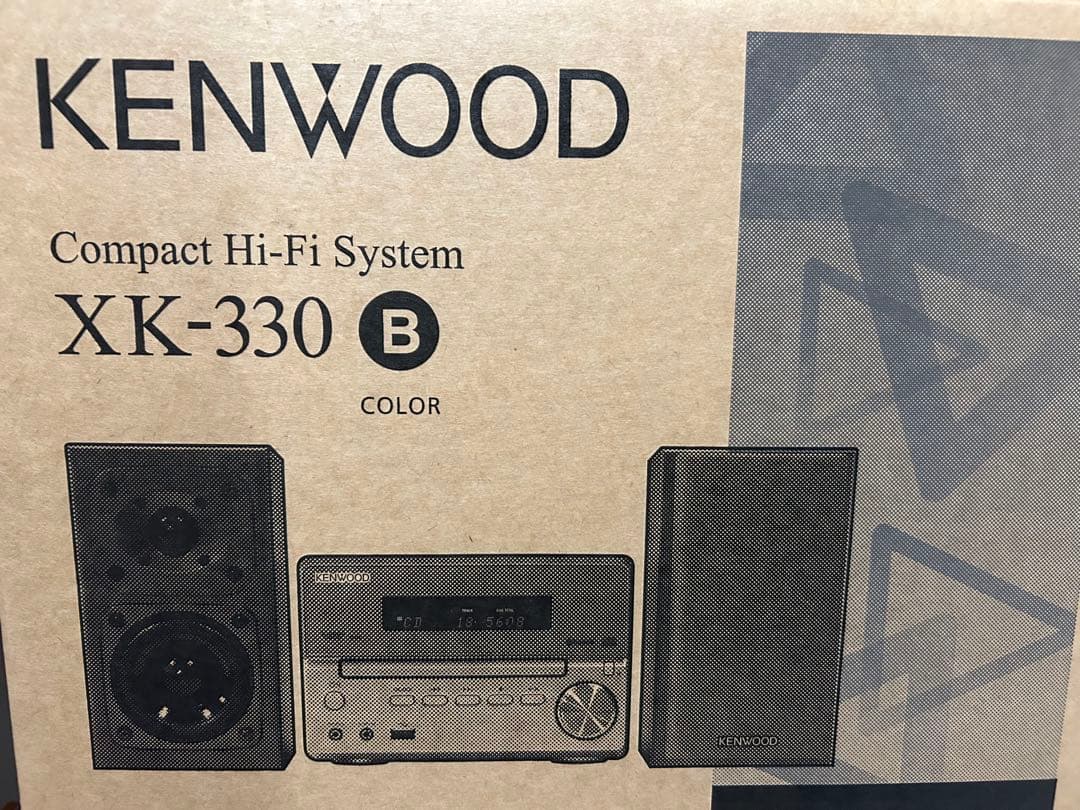 新品　左右スピーカーのみ　KENWOOD XK-330
