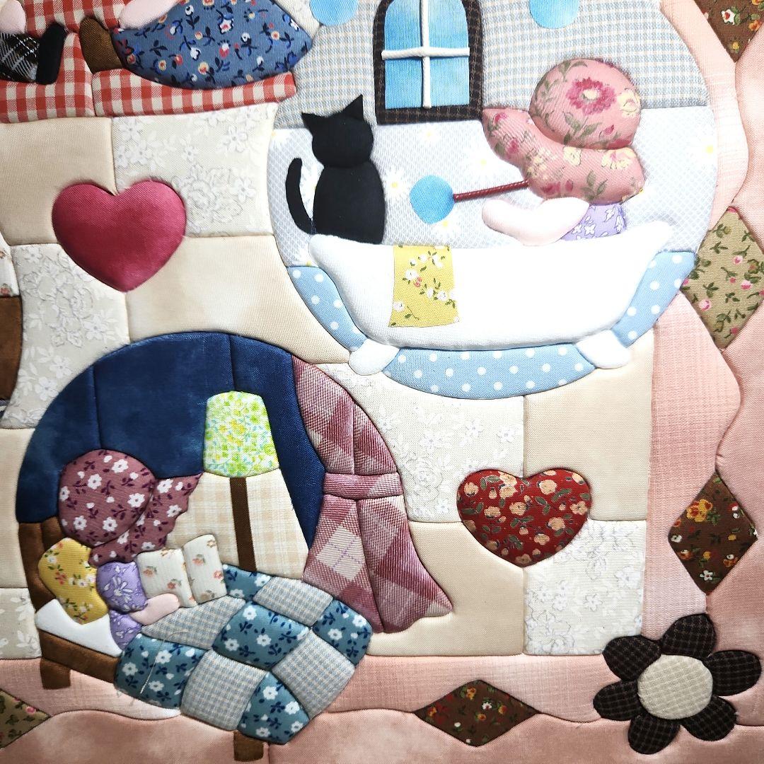 さくらほりきりスーちゃん木目込みパッチワーク