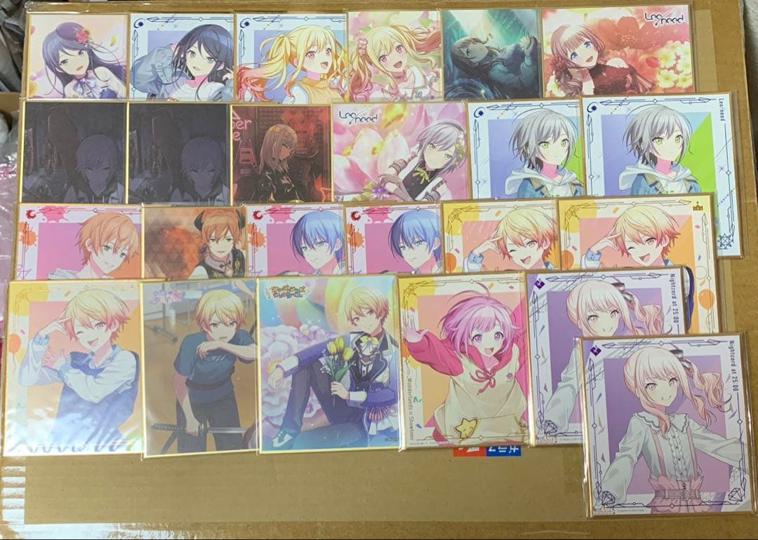 プロセカ　色紙　まとめ売り　45点