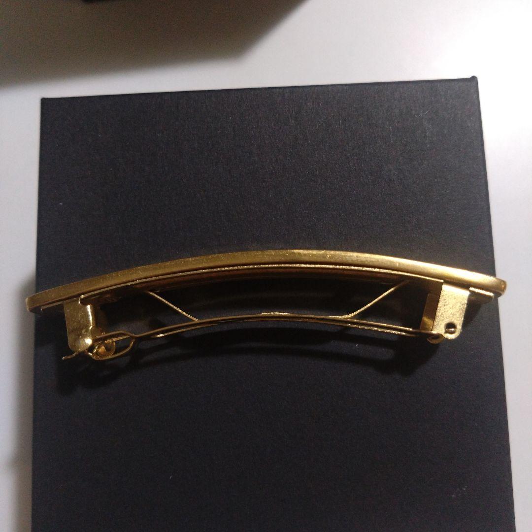 【レトロ・ビンテージ】CHANEL ゴールド ヘアクリップ