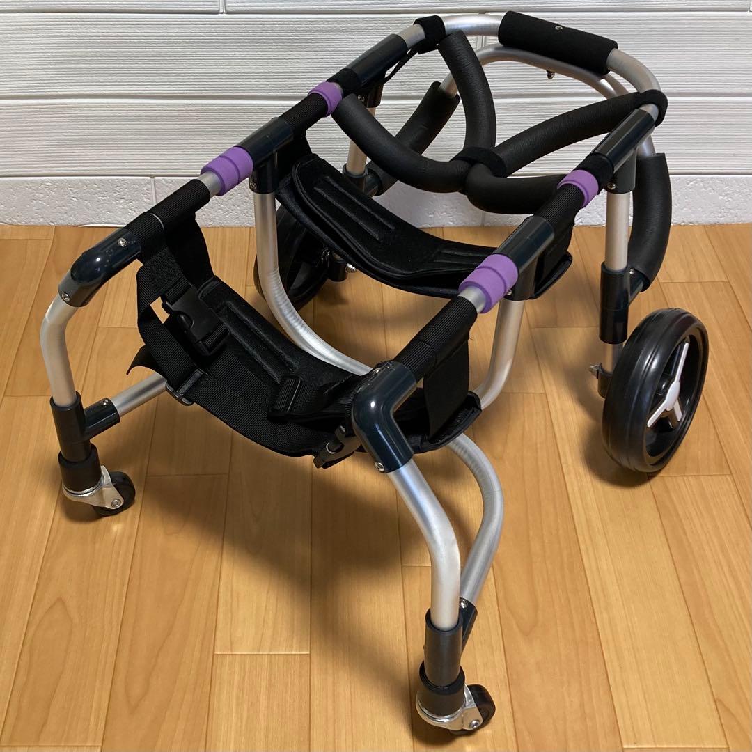 プリンママページ■中型犬用4輪　犬の車椅子　犬の歩行器　+オプション