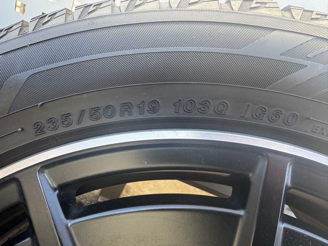 メルセデスAMG純正19インチ スタッドレスYOKOHAMA iG60 4本