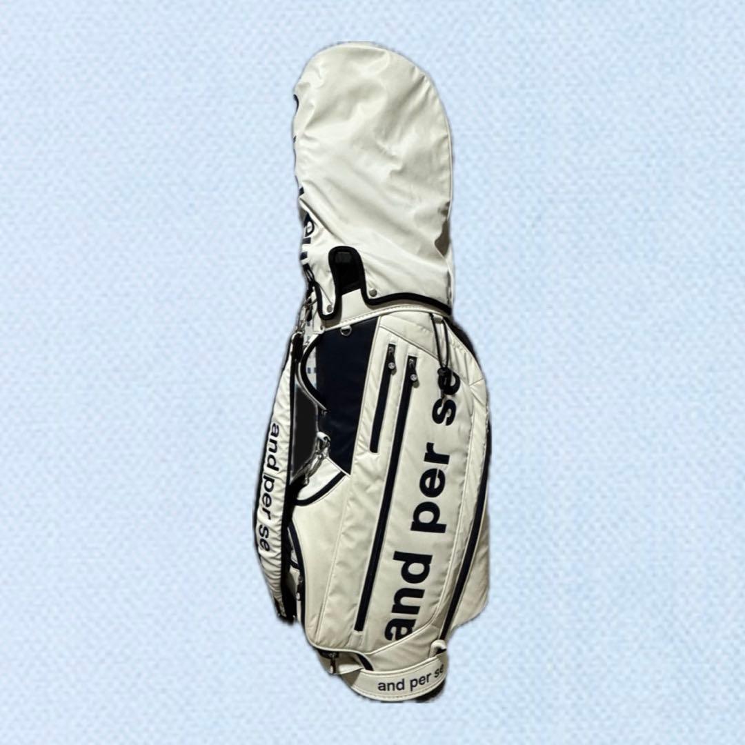 and per se ゴルフバッグ キャディバッグ アンパスィ 少し訳あり