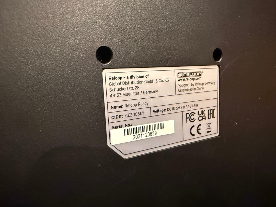 DJ機材 RELOOP READY serato portable dj