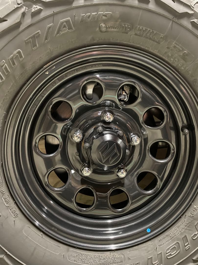 ①ジムニーシエラ 純正15インチホイール グッドリッチ　215/75R15