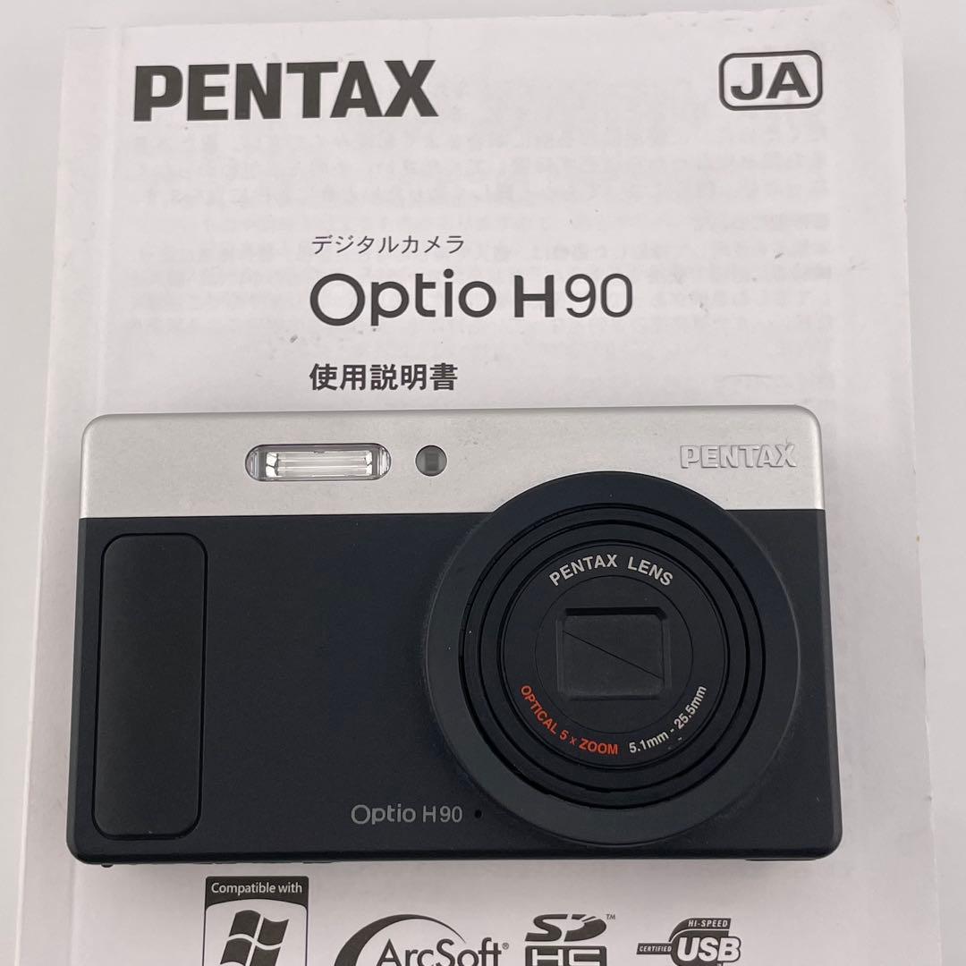 実写美⭕️【動作確認済み】PENTAX OPTIO H90 オールドコンデジ